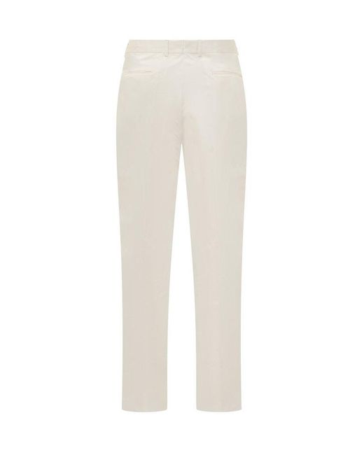 Zegna White Premium Pants for men