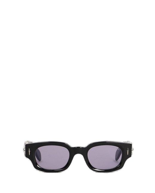 Cutler & Gross Gray Rectangle-frame Sunglasses