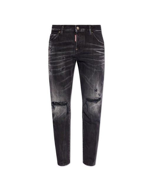 DSquared² Black Cool Girl Distressed Jeans