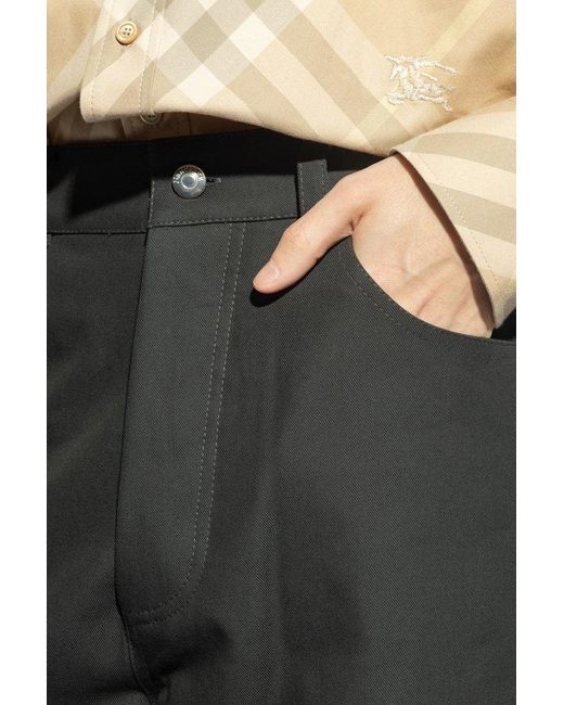 Nanushka Black 'jurian' Trousers, for men