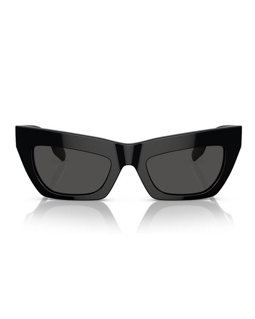 Burberry Black Acetate Cat-eye Sunglasses