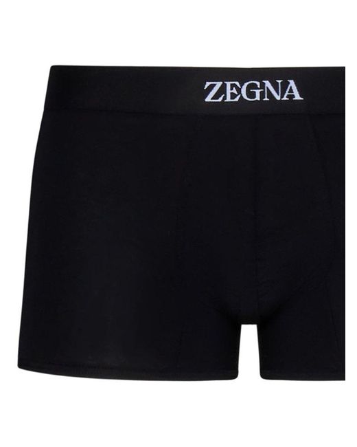 Zegna Blue Boxer for men