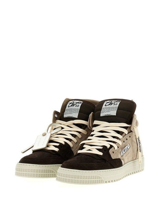 Off-White c/o Virgil Abloh Natural 3.0 Off Court Sneakers High-top Sneakers for men