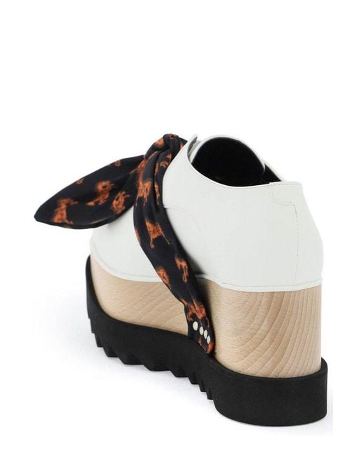 Stella McCartney Black Elyse Stud-embellished Platform Shoes