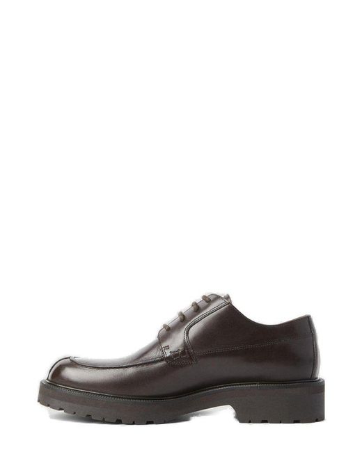 Dries Van Noten Brown Lug Sole Lace-up Shoes for men