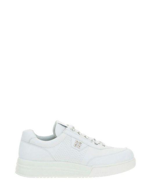 givenchy 4g shoelace sneakers in leather