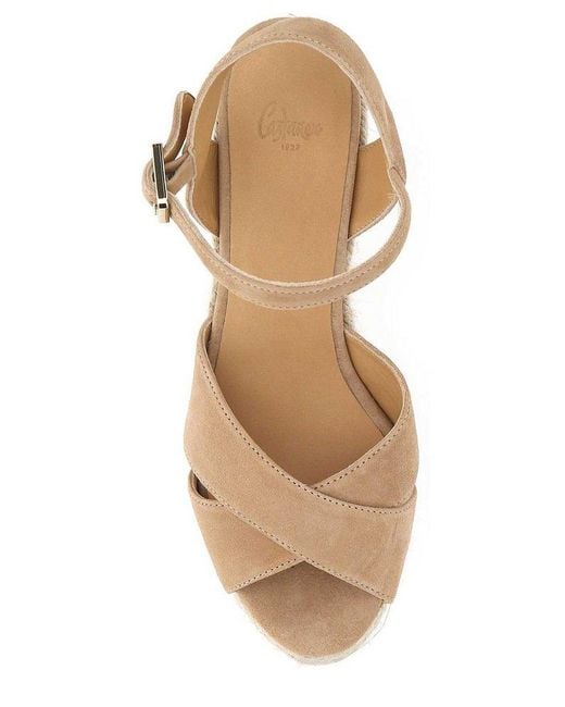Castaner Natural Blaudell/8Ed/007 Wedge Espadrilles