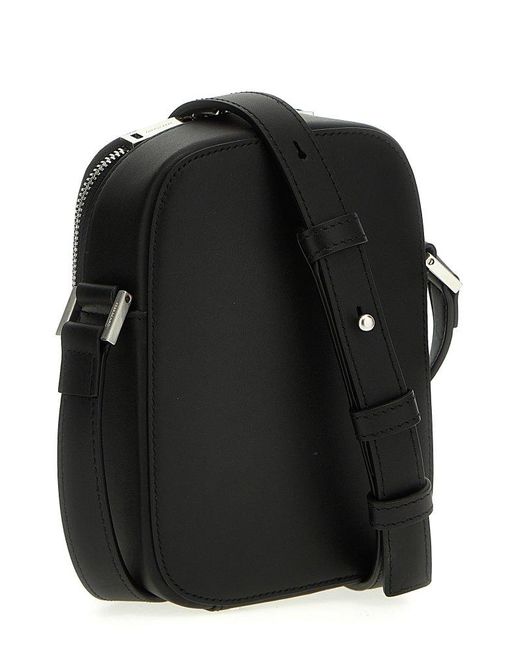 Ferragamo Black Compact Shoulder Strap Crossbody Bags for men