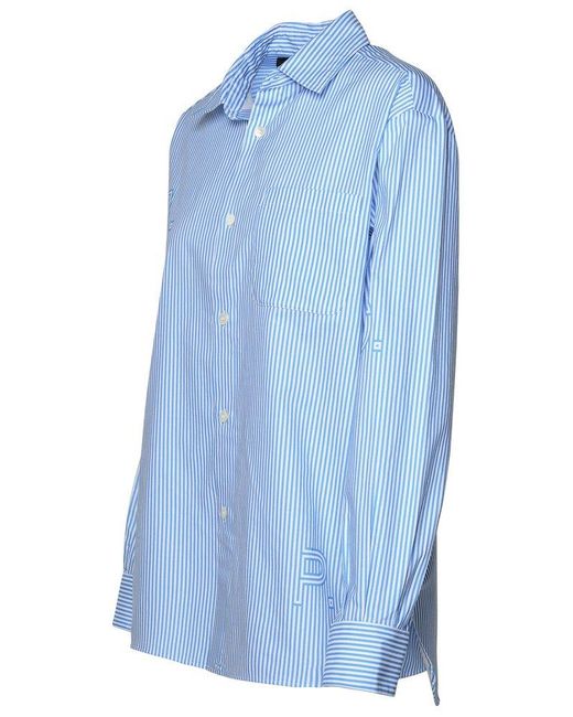 A.P.C. Light Blue Cotton Shirt