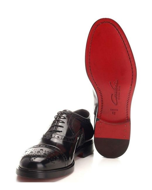 Corvari Black Duilio Classic Lace-Up Shoe for men