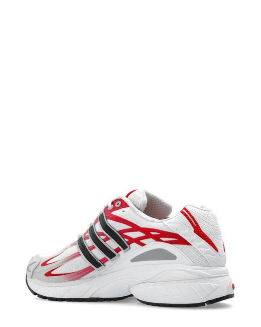 Adidas Originals White Adistar Cushion 3 Mesh Lace-up Sneakers