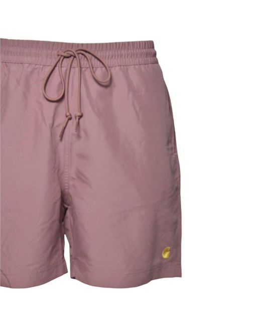Carhartt Purple Chase Swim Trunks for men