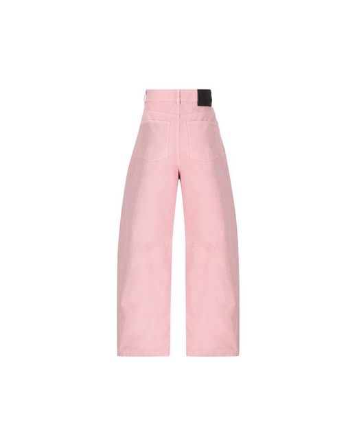 LOEWE バレルワイドパンツ barrel Wide Pants ピンク LOEWE バレルワイドパンツ barrel Wide Pants ピンク