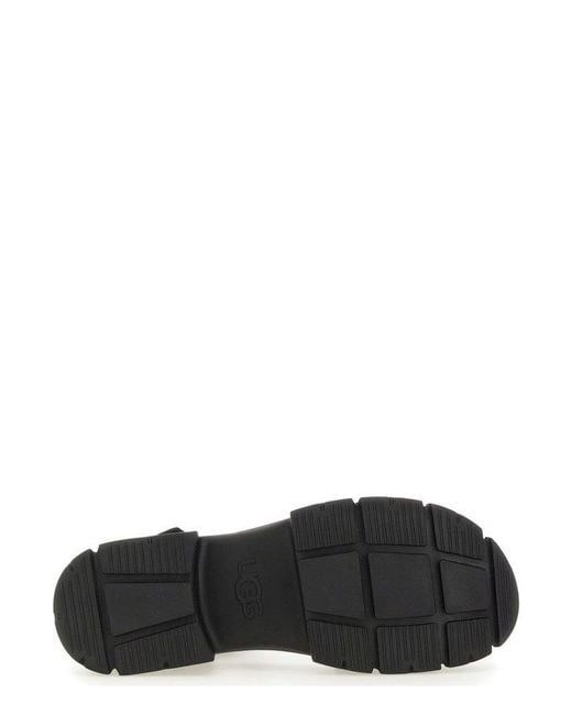 Ugg Black Ashton Touch Strap Sandals