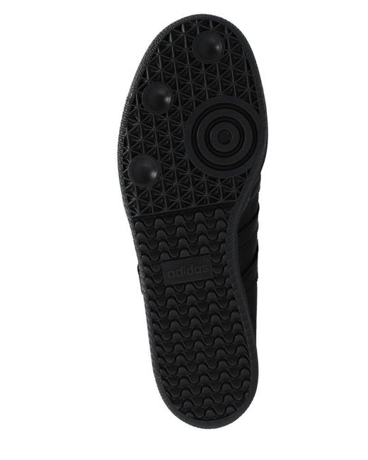 Adidas Originals Black Samba Decon Lace-up Sneakers
