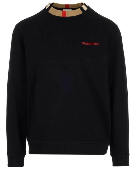 Burberry stripe detail jersey hoodie 2025