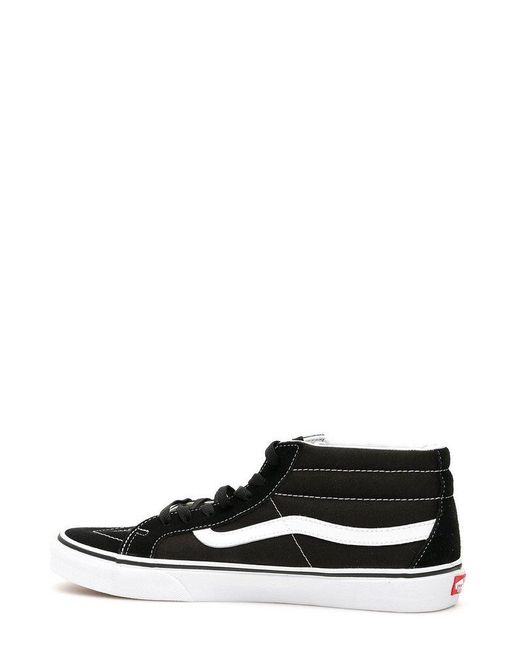 Vans Black Sk8-mid Reissue Lace-up Sneakers for men