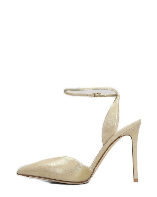 Giorgio Armani White High Stiletto Heel Pumps