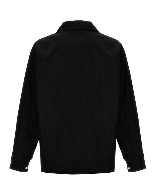Givenchy Black 4g Plaque Long-sleeved Shirt for men