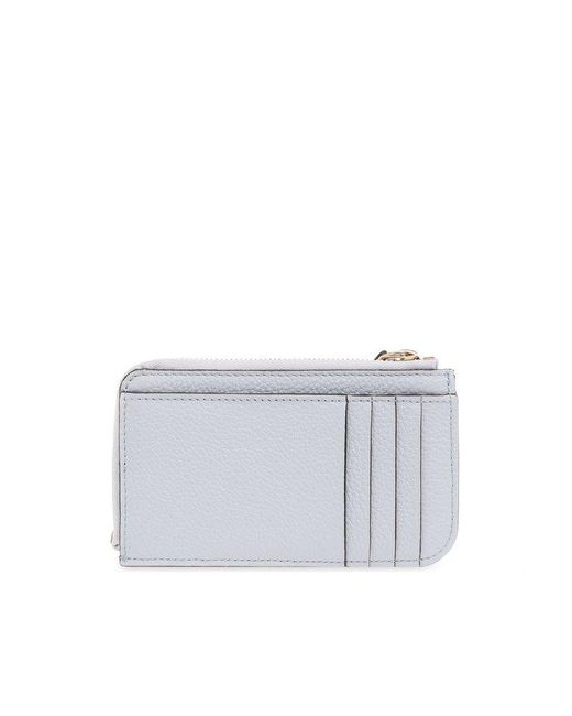Chloé White Leather Wallet,