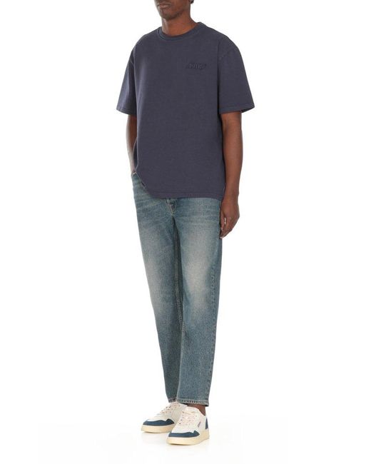Autry Blue T-Shirts And Polos for men