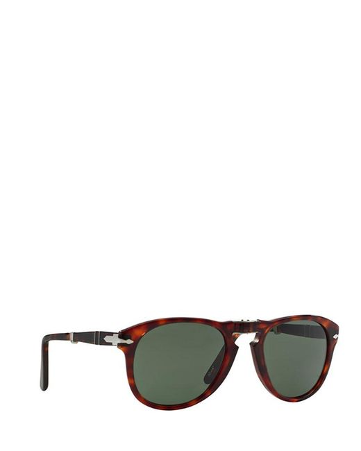 Persol Green Round Frame Sunglasses for men