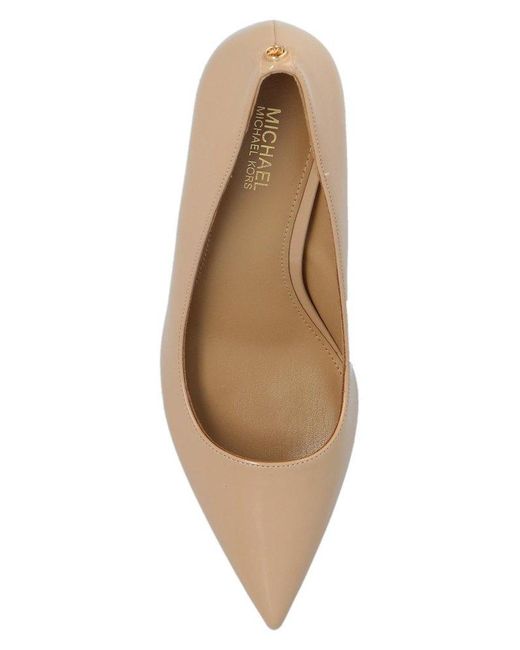 MICHAEL Michael Kors Natural Alina Pointed Toe Pumps