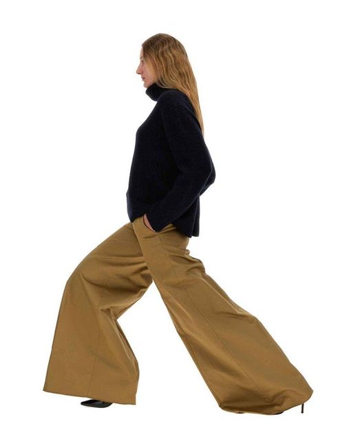 パンツ THE LATEST SS25 'Alma' pants (TLW03101T0199ABTP NATURAL) Thelatest Alma Wide Leg Pants in Natural | Lyst