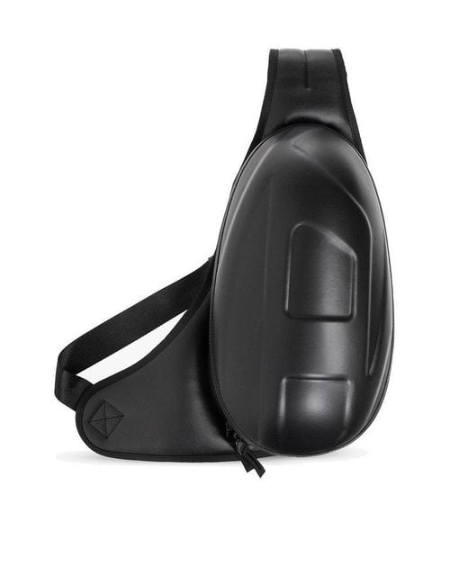 DIESEL '1dr-pod' One-shoulder Backpack in Black for Men | Lyst Canada