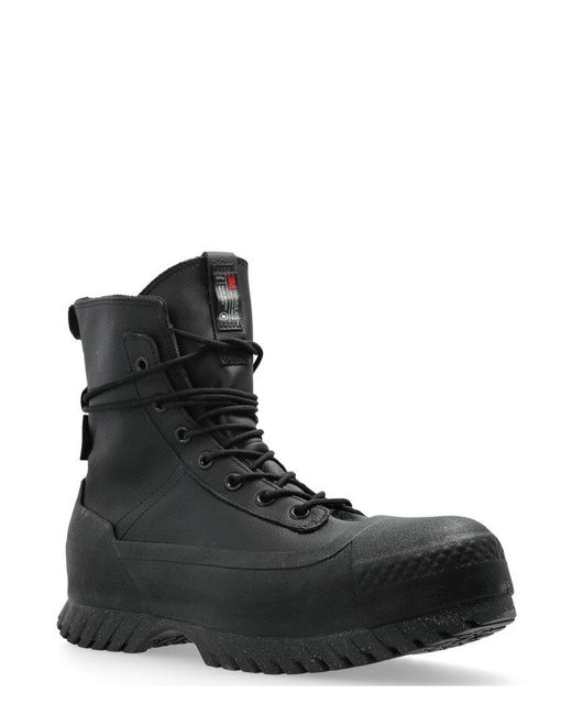 Converse Black Rugged High-Top Sneakers