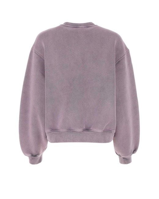 Alexander Wang Purple Sweatshirts