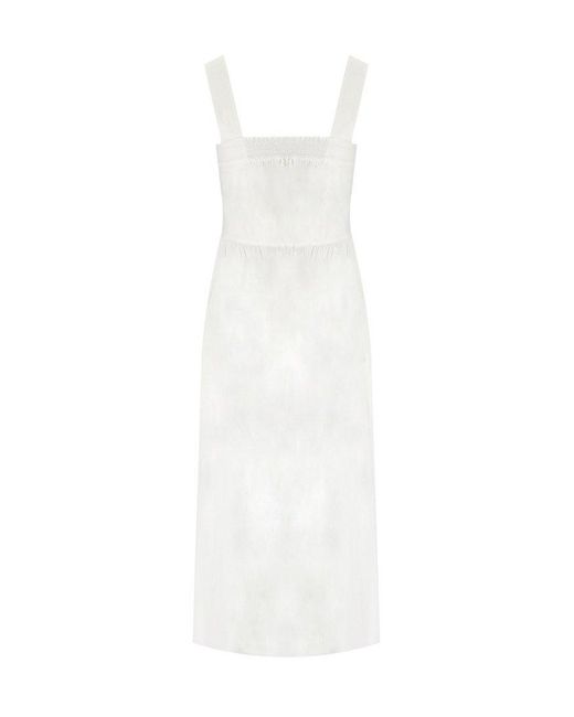 Max Mara Beachwear Stelvio White Dress