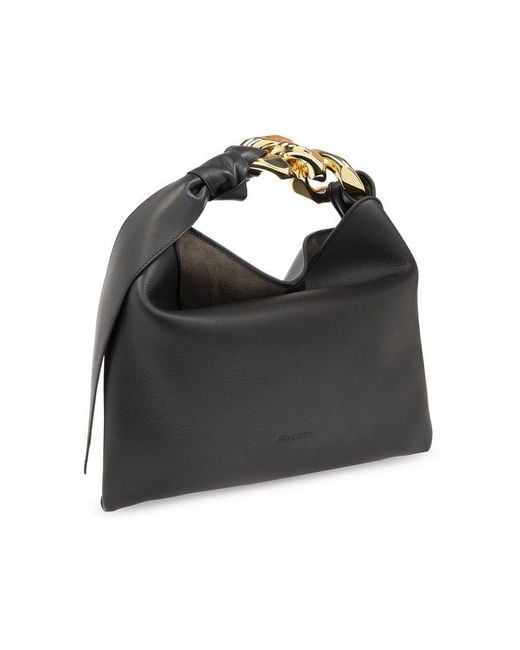 J.W. Anderson Black ‘Chain Hobo Small’ Handbag