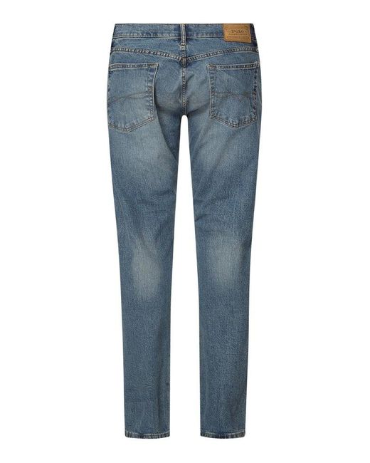Polo Ralph Lauren Blue Varick Mid-rise Jeans for men