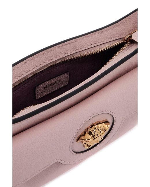 Versace Pink Shoulder Bag La Medusa Mini