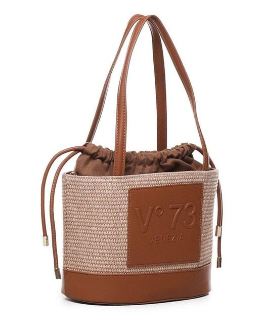 V73 Brown Cat Shopping Bag
