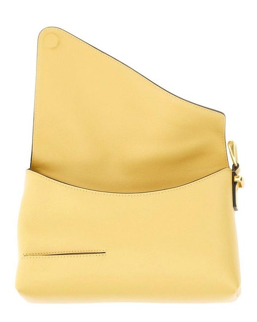 Wandler Yellow Oscar Baguette Bag