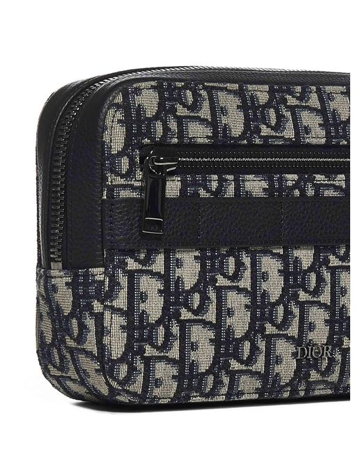 Dior Dior Oblique Jacquard Belt Bag in Black for Men Lyst