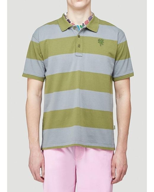 Marc Jacobs Green Heaven By Tiny Teddy Polo Shirt for men