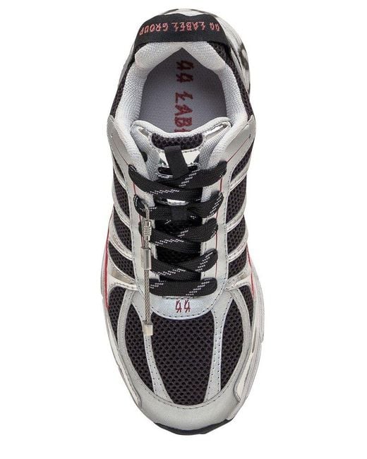 44 Label Group White Dynamic Mesh Sneakers for men