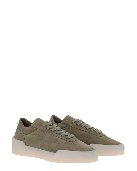 スニーカー FEAR OF GOD Men Sneakers FGE280 8104SUE 225 GREEN Fear Of God Military Sneaker Army Green Men's - FGTP-MSNU