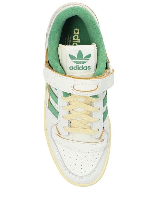 Adidas Originals Green Forum 84 Low Sneakers for men