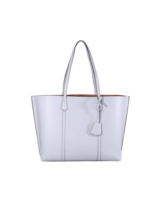 Tory Burch Perry Triple-compartment Tote Bag in Gray | Lyst