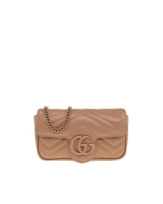 Gucci Multicolor gg Marmont Mini Shoulder Bag
