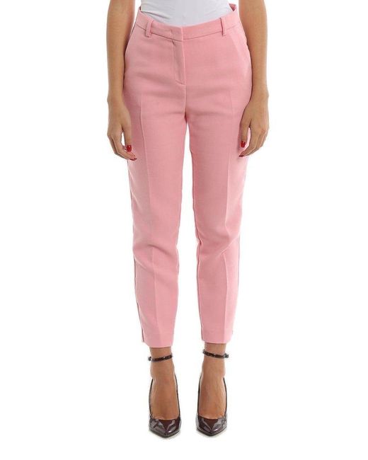 Pinko Pink Cigarette Slim-fit Pants
