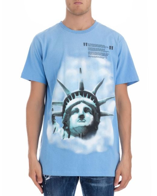 off white statue of liberty tee
