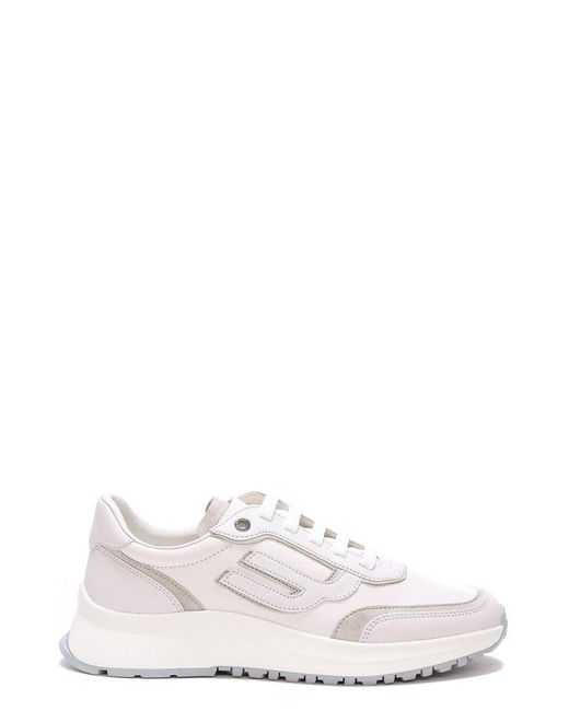 Bally Demmy Logo Detailed Low-top Sneakers in White for Men | Lyst