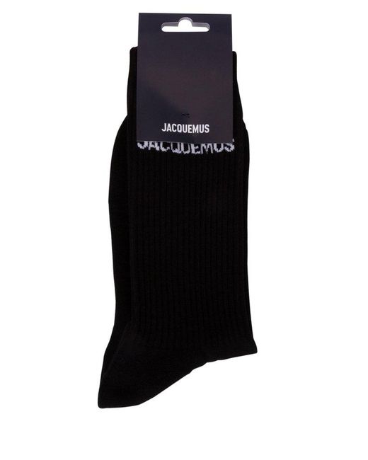 Jacquemus Black Les Chaussettes Socks