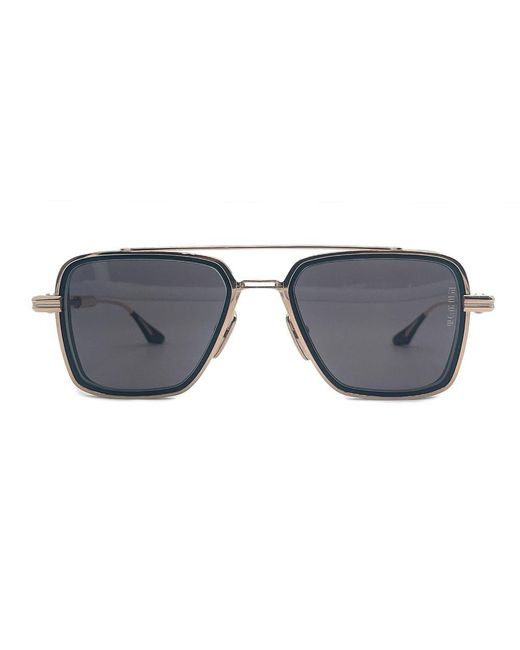 Dita Eyewear Black Epiluxury Eplx.8 Aviator Frame Sunglasses for men