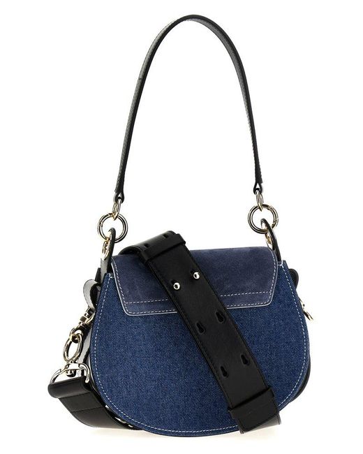 Chloé Blue Tess Crossbody Bags